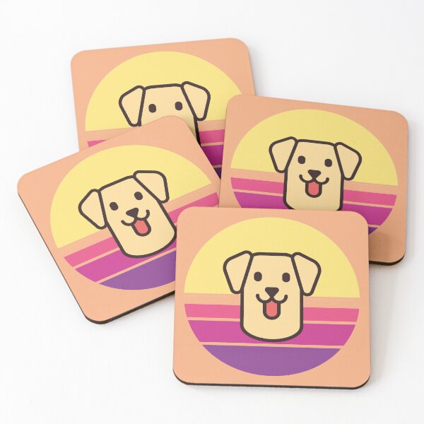 Item preview, Sunset Walk with my Labrador Retriever designed and sold by PosterpartyCo.