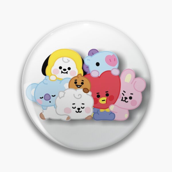 BT21 Sticker Pack BTS Pin