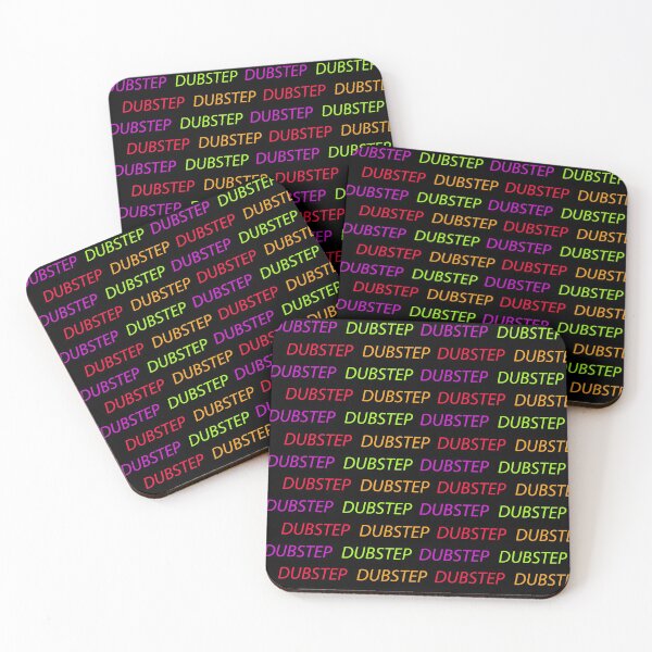 Item preview, Patrón de Dubstep de música multicolor sobre fondo negro designed and sold by Stéphane  Thirion.