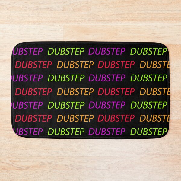 Item preview, Multicolored Music Dubstep Pattern Black Background designed and sold by Stéphane  Thirion.