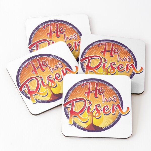 Item preview, He has Risen | Cross | Christian Easter Religious designed and sold by GospelShirts.