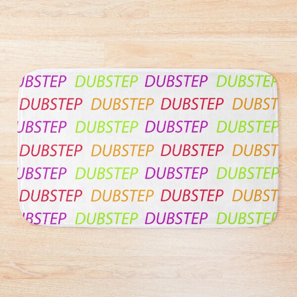 Item preview, Multicolored music dubstep pattern white background designed and sold by Stéphane  Thirion.
