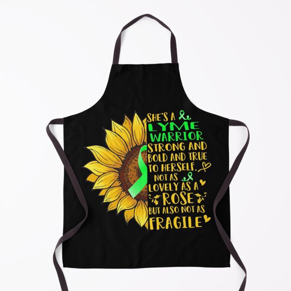 Item preview, She's A LYME Warrior Not as lovely as a Rose but also not as Fragile designed and sold by ArangoaStore.