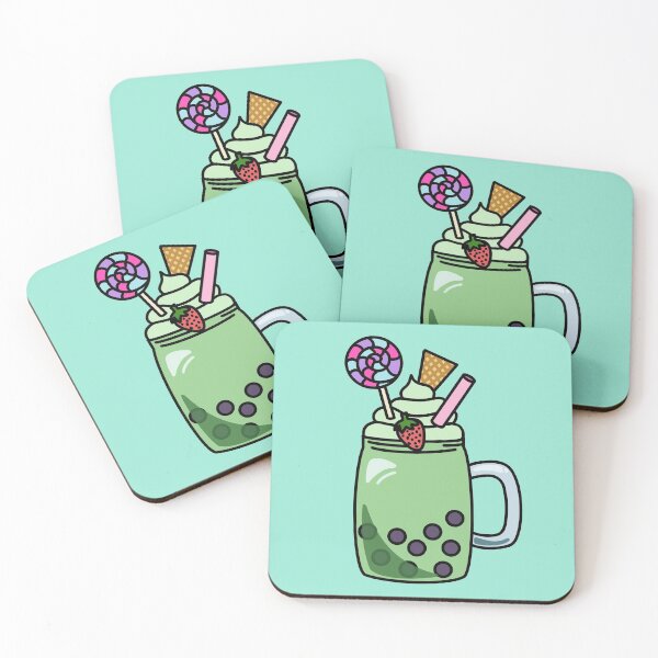 Artikelvorschau, Milchshake Boba Grüner Milchtee entworfen und verkauft von BundaBear.