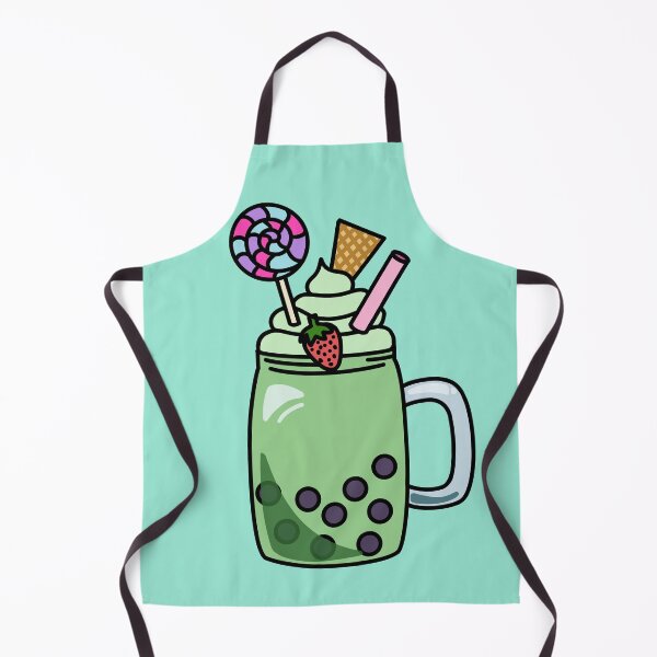 Item preview, Milkshake Boba Green Milk Tea designed and sold by BundaBear.