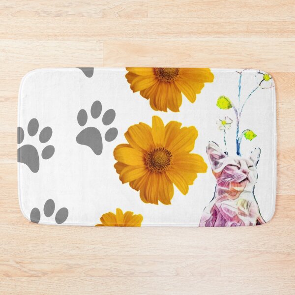 Item preview, Cat Blooming Don't Disturb Sticker Pack Plus designed and sold by Shanna  Dugan.