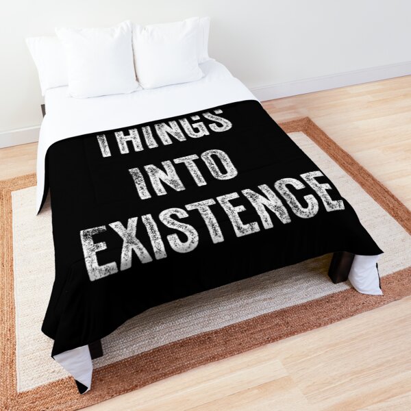 I Speak Things Into Existence Life Quotes Meditation Quote Comforter