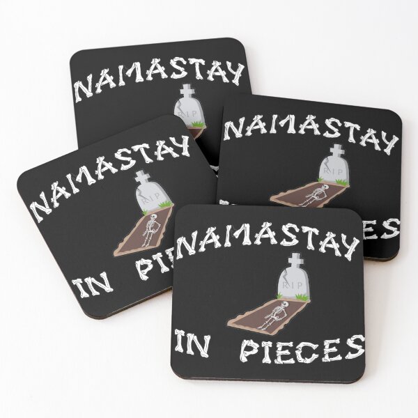 Item preview, Namaste Rest In Pieces designed and sold by WolfGraphics.
