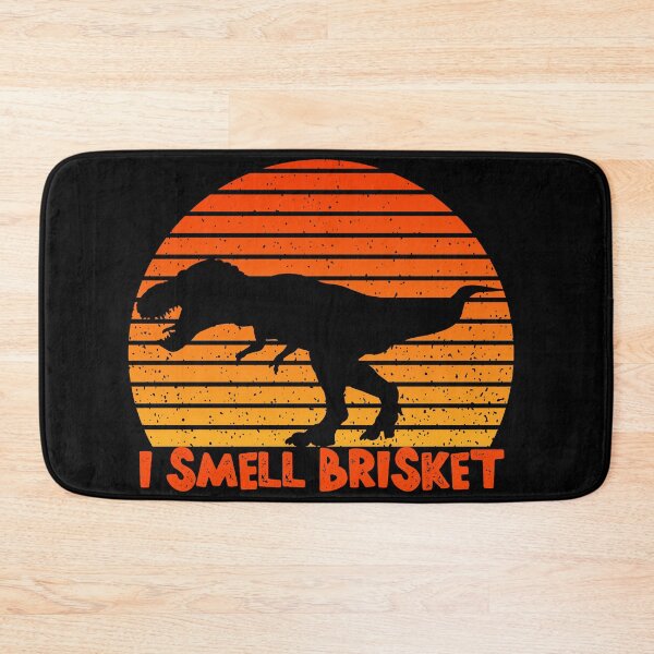 Item preview, BBQ Brisket T-Rex - I Smell Brisket Dinosaur Brisket Barbeque designed and sold by JasKei-Designs.