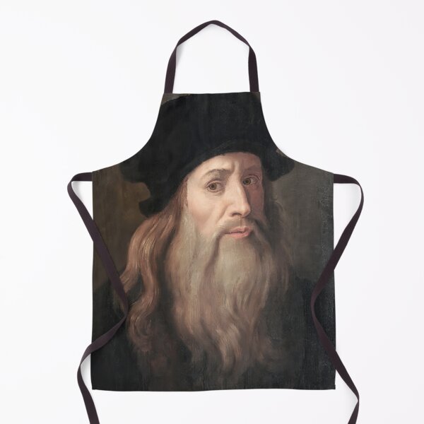Item preview, Lucian Portrait of Leonardo Da Vinci - Self Portrait designed and sold by billduncan.