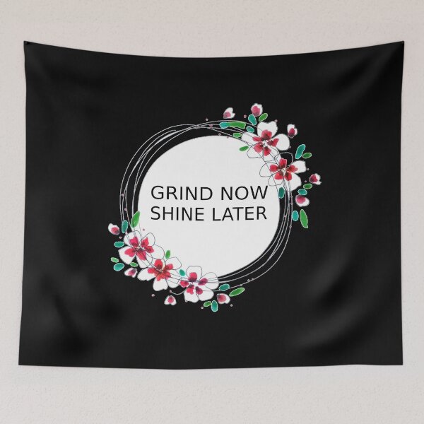 Item preview, Inspirational Quotes In Ruby Floral Wreath  designed and sold by Trisha Banlasan.