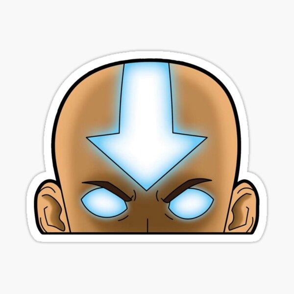 Vista previa del artículo con la obra «Avatar (El último maestro del aire) Peeker», diseñado y vendido por BukLauDesu.
