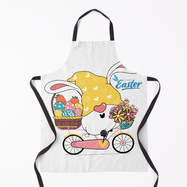 Item preview, Cute bunny gnome easter on easter egg bike designed and sold by taogiauco.