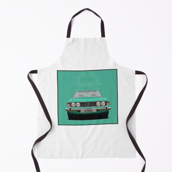 Item preview, Triumph Stag V8 Green Classic Car Art Print designed and sold by Hamilton illustrations.