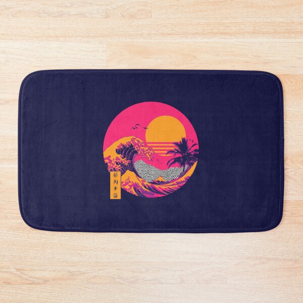 Item preview, 80s Sunset Great Wave designed and sold by exhozt.