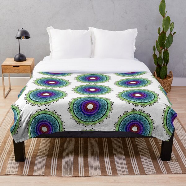 Item preview, Vibrant Mandala Flower designed and sold by SmritiArts.