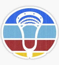 Lacrosse TeePee Fade Sticker