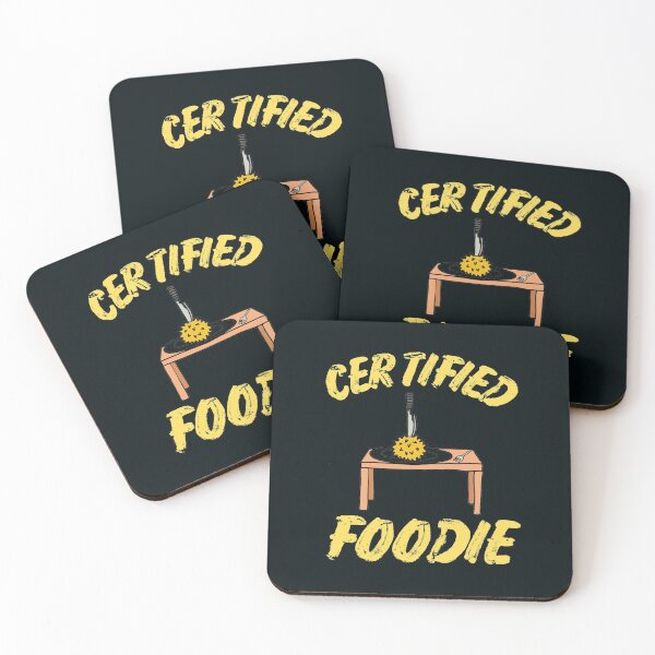 Item preview, Certified Foodie designed and sold by DesignsofNote.