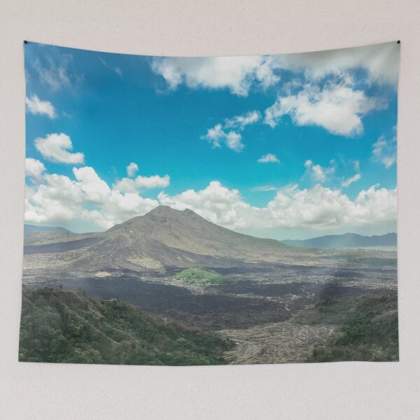Item preview, Sunny Indonesian Mountain View - Indonesia - Mountain designed and sold by shellagrash.