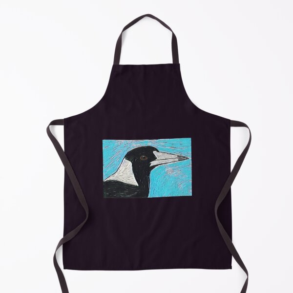 Item preview, Magpie in woodblock style designed and sold by IbuJenArt.