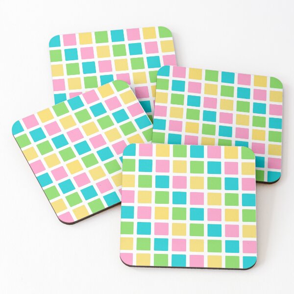 Item preview, Cute Rounded Corner Square Pattern designed and sold by SaamyaTyagi.