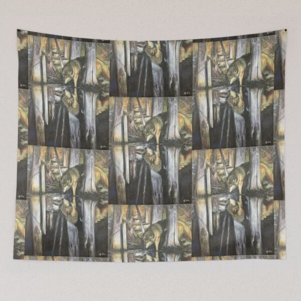 Item preview, Reflections of a Lone Wolf designed and sold by Artdesrapides.