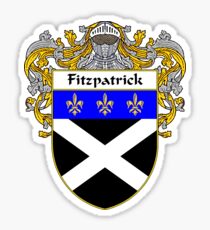 Fitzpatrick Coat of Arms/Family Crest Sticker