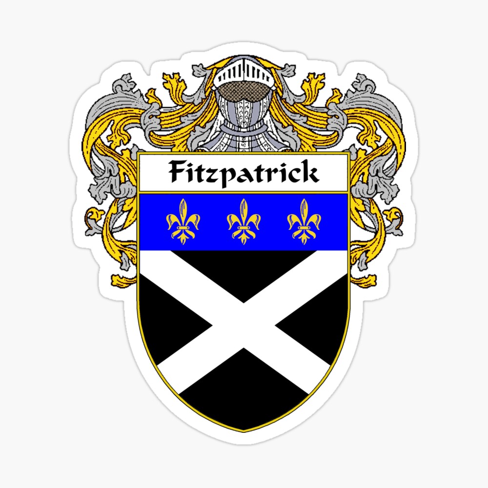 Fitzpatrick Coat Of Arms | Fitzpatrick Surname Fam T-Shirt | Zazzle