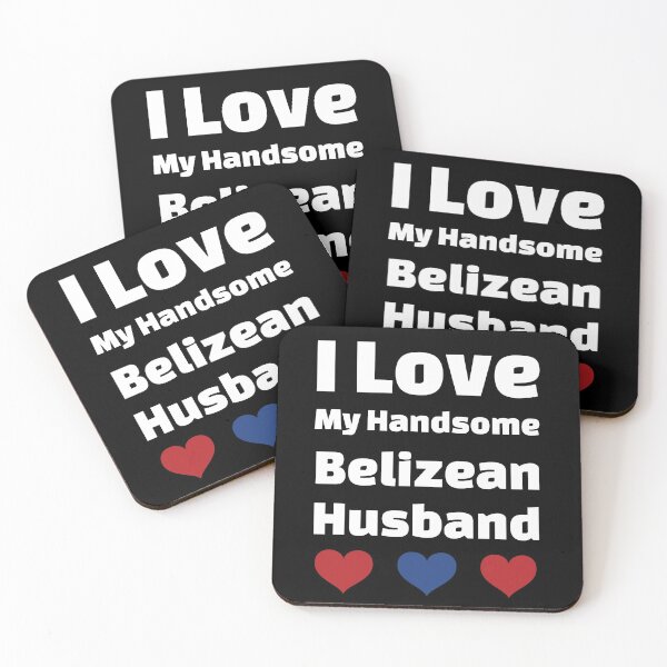 Item preview, I Love My Handsome Belizean Husband - Belize Husband designed and sold by DiceNLDesigns.