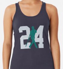 Camiseta con espalda nadadora The Kid (Teal y gris)