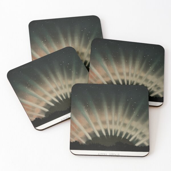 Item preview, Vintage Aurora Borealis art designed and sold by BorneowithLove.