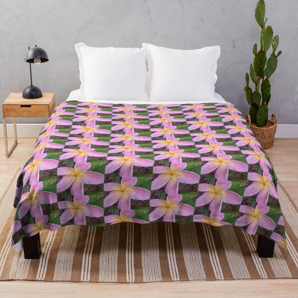 Item preview, FRANGIPANI FLORAL FANTASY IN PINK designed and sold by Opalbluerose.