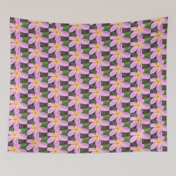Item preview, FRANGIPANI FLORAL FANTASY IN PINK designed and sold by Opalbluerose.