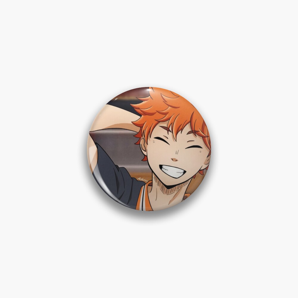 Anime Haikyuu! Volleyball Hinata Shoyo Hinata Metal Badge Brooch