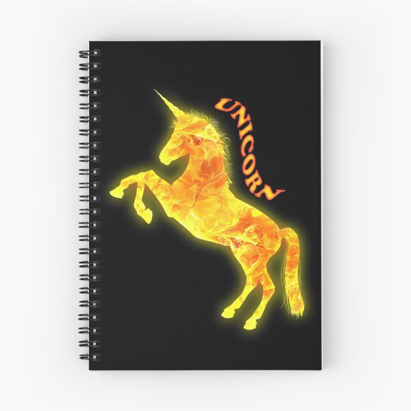 Item preview, Unicorn on fire designed and sold by Astralia.