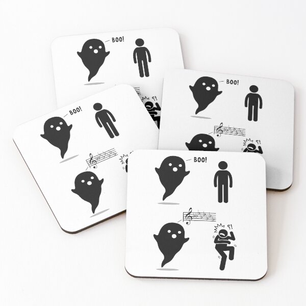 Item preview, Scary Musical Ghost Saying Boo Funny Musician Teacher Pun designed and sold by PayoutStream.