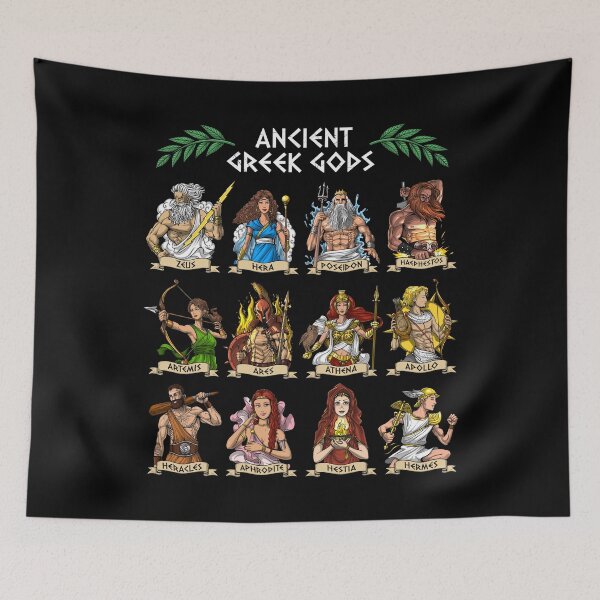 Item preview, Greek Mythology Gods designed and sold by underheaven.