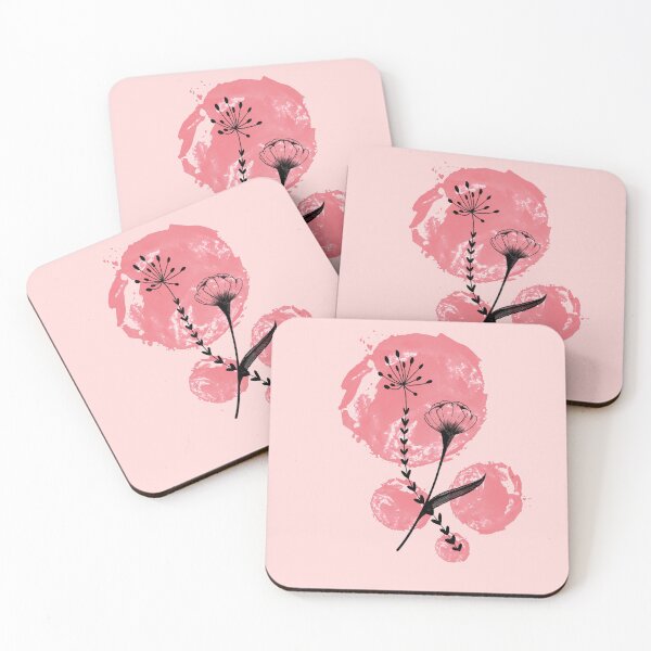 Item preview, Simplistic Peach Flowers designed and sold by Winter Harvey.