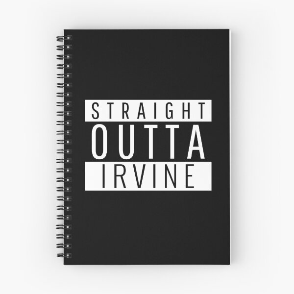 Item preview, Straight Outta Irvine California designed and sold by Teelogic.