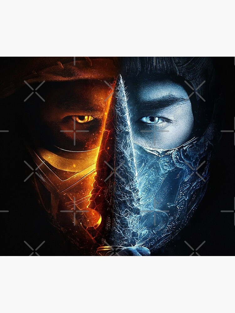 Thumbnail 3 von 3, Wandbehang, Mortal Kombat-Aussehen designt und verkauft von justics.