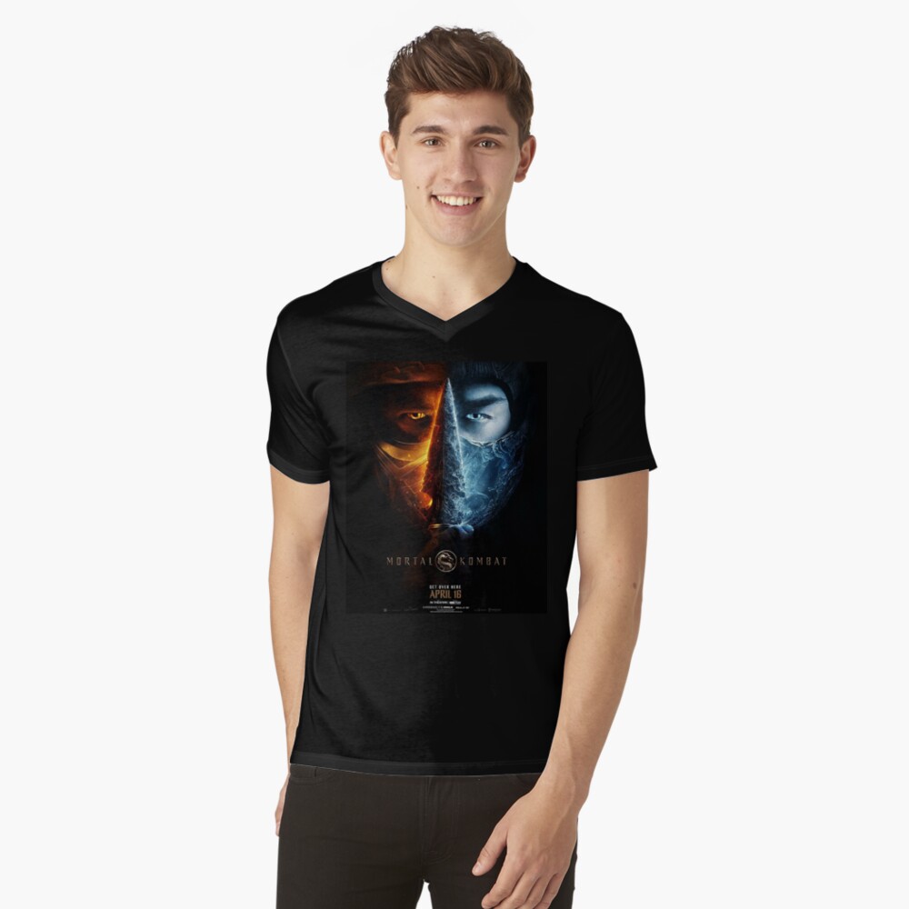 Artikel-Vorschau von T-Shirt mit V-Ausschnitt, designt und verkauft von justics.