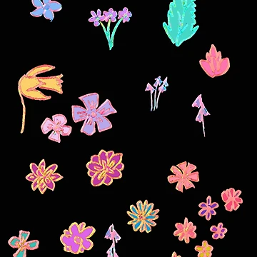 Artwork thumbnail, Flower Seamless Pattern by DesignsofNote