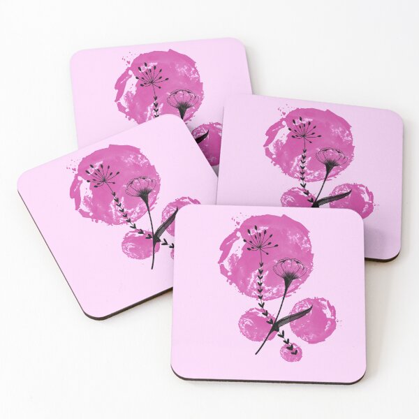 Item preview, Simplistic Magenta Flowers designed and sold by Winter Harvey.