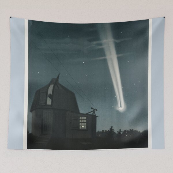Item preview, Great Comet vintage art designed and sold by BorneowithLove.