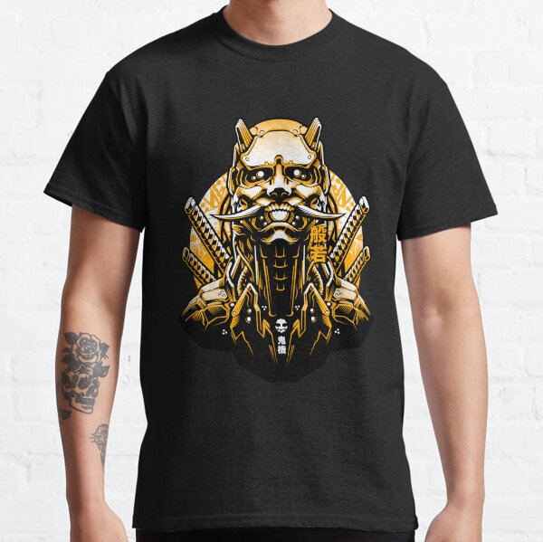 Japanese Demon Mecha - Hannya Classic T-Shirt