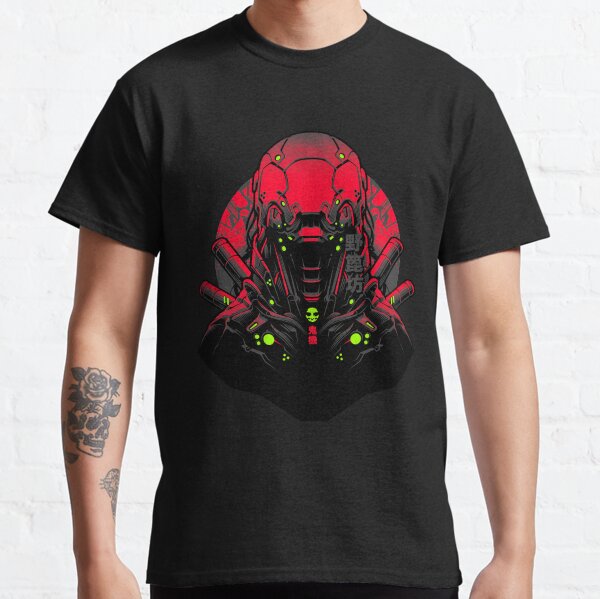 Japanese Demon Mecha - Noppera-bō ( Faceless Demon ) - Dark Version Classic T-Shirt
