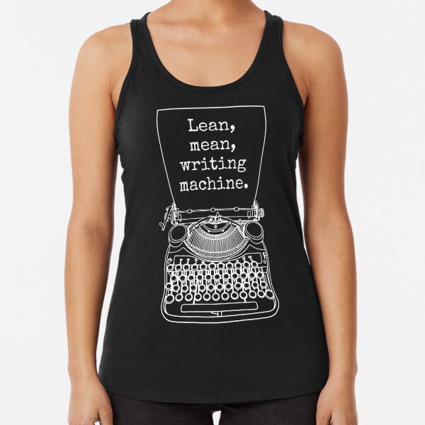 Funny Writer Author Novelist Lean Mean Writing Machine Art Board Print for  Sale by GrandeDuc