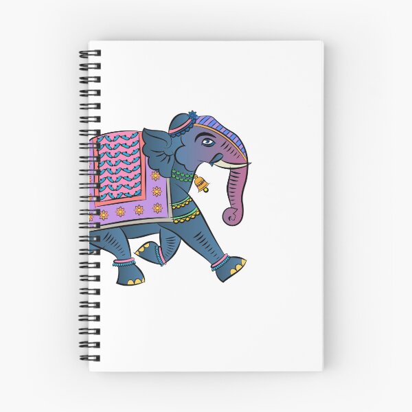 Item preview, Elephant rendered in Pichwai style. Indian folk art. designed and sold by Gurunath Bhadekar.