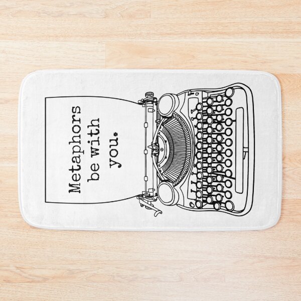 Item preview, Funny Writer Author Novelist Metaphors Be With You designed and sold by GrandeDuc.