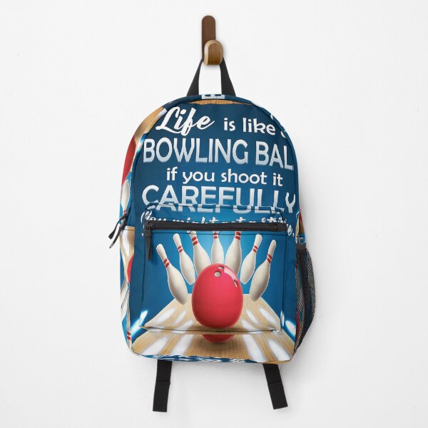 Item preview, Life is like a bowling ball if you shoot it carefully you might get a strike Bowling Ball designed and sold by reenea84.